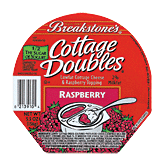 Breakstone's&nbsp;Cottage Cheese & Topping&nbsp;Cottage Doubles Raspberry Lowfat Full-Size Picture
